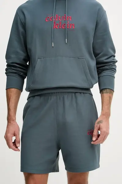 Calvin Klein Jeans teplákové šortky pánske s bavlnou