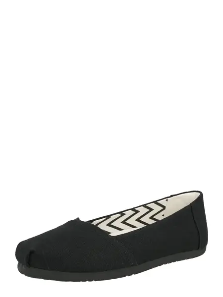 TOMS Baleríny 'ALPARGATA'  čierna
