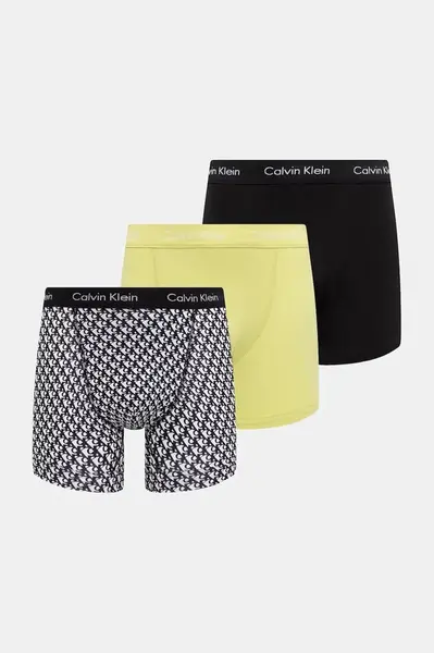Calvin Klein Underwear boxerky pánské bavlněné s elastanem 3-pack