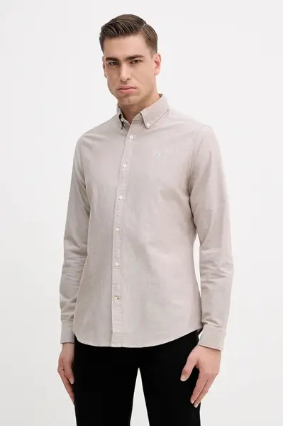 Barbour košile pánská bavlněná OXTOWN
