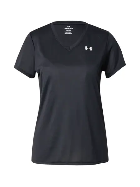 UNDER ARMOUR Funkčné tričko  čierna / biela