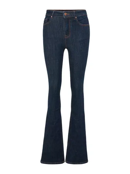 Vero Moda Tall Džínsy 'VMFLASH'  modrá denim