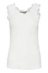 Fransa Top 'FRHizamond'  biela
