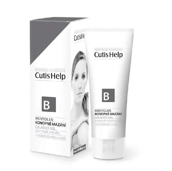 CUTISHELP Mentolen Konopné mazání při bolest 200 ml