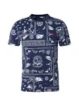 Polo Ralph Lauren Tričko  námornícka modrá / biela