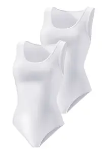 VIVANCE Košeľové body  biela
