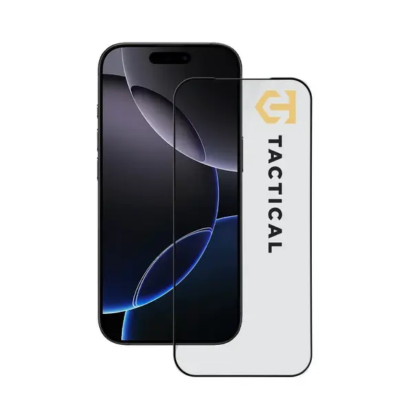Tactical Glass Shield 5D sklo pro iPhone 17 Pro, černé