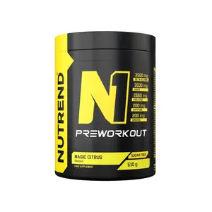 Nutrend N1 Pre-Workout 510 g magic citrus