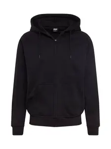Urban Classics Tepláková bunda  čierna