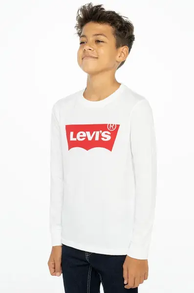 Detské tričko s dlhým rukávom Levi's