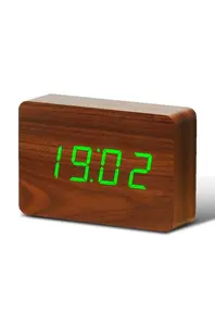 Stolní hodiny Gingko Design Brick Click Clock