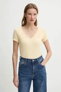 Tommy Jeans tričko dámské bavlněné s elastanem