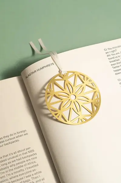 Záložka do knih Octaevo Christmas Bauble 5 x 10 cm