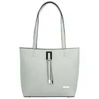 Dámská kabelka na rameno světle šedá - Delami Athena Aura