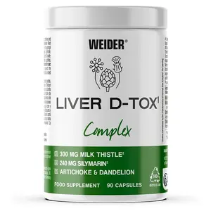 WEIDER Liver d-tox complex 90 tobolek