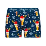 Pánske boxerky Smoke beer navy Frogies Christmas