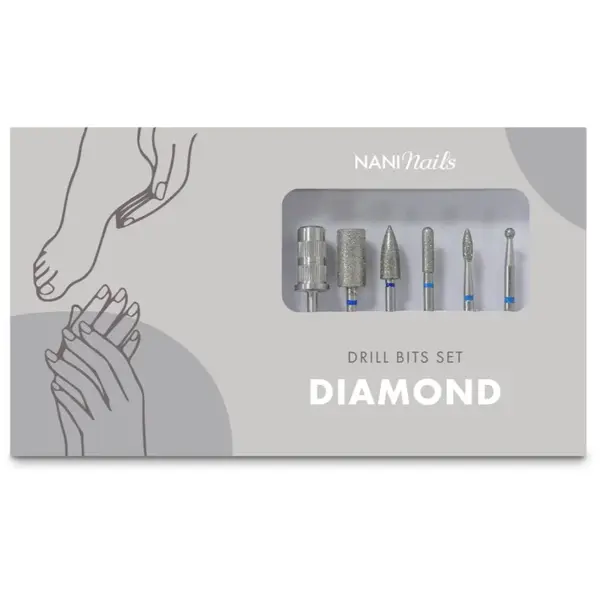 NaniNails Diamond brusné válečky 1 ks