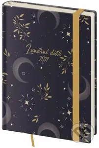 Týdenní diář 2027 B6 Lunární Sen s gumičkou