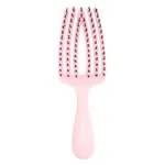 Dětský kartáč na vlasy Olivia Garden Fingerbrush Kids - pastelově růžový + dárek zdarma