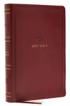 NRSV, Catholic Bible, Standard Personal Size, Leathersoft, Red, Comfort Print - Catholic Bible Press