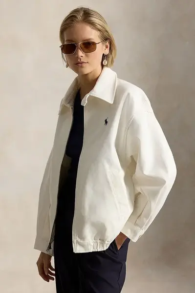 Polo Ralph Lauren oversized bunda dámská bavlněná