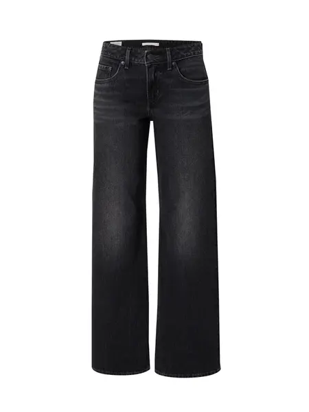 LEVI'S ® Džínsy 'Low Loose'  čierny denim