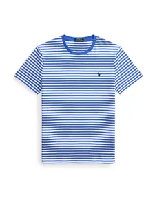 Polo Ralph Lauren Tričko  modrá / biela