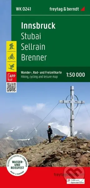 Innsbruck 1:50 000 / turistická a cykloturistická mapa