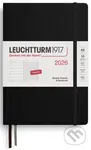 Weekly Planner & Notebook 2026 Medium (A5) Black