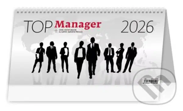 Plánovací kalendář Top Manager - stolní kalendář 2026