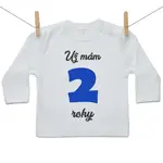 Boodyy Tričko s dlhým rukávom Už mám 2 roky Chlapec 74 (6-9 mesiacov)