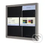 Skicar Moleskine - tvrdé dosky - L, darčeková súprava s farebnými ceruzkami