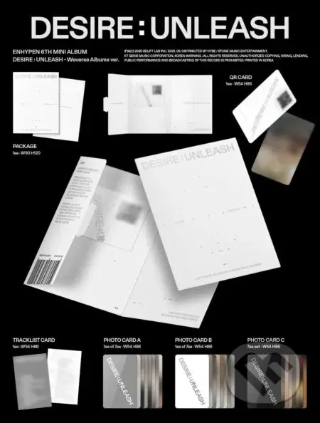 Enhypen:  Desire: Unleash / Weverse Digital edition