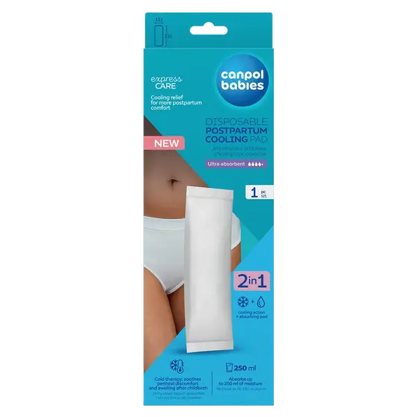 CANPOL BABIES Jednorazová popôrodná chladiaca vložka