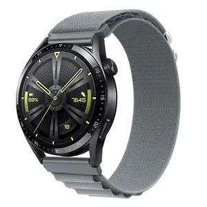 BStrap Nylon Loop remienok na Xiaomi Amazfit Bip, gray