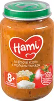 Hami príkrm Krémové rizoto s morskou treskou