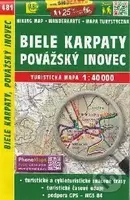 Biele Karpaty, Považský Inovec 1:40000 (Turistická mapa 481)