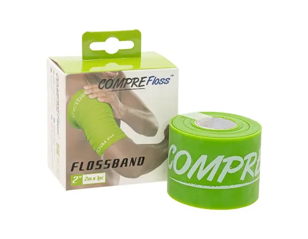 COMPREFloss Flossband 5x206cm zelená