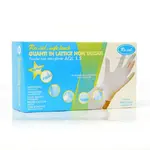 2 rs Ro.ial Latexové rukavice nepudrované Media Latex 100ks.