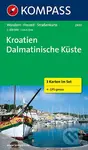 Kroatien – Dalmatinische Küste (3 karten im Set, WK 2900, 1:100.000)