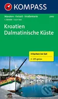 Kroatien – Dalmatinische Küste (3 karten im Set, WK 2900, 1:100.000)