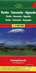 Kenia, Tansania, Uganda 1:2 000 000 (Automapa)