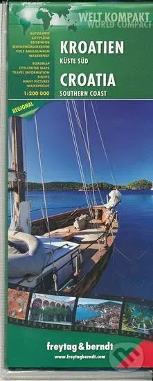 Kroatien Küste Süd/Chorvatské pobřeží-jih 1:200T/automapa