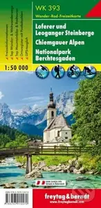 WK 393 Lofer-Leogang-Steinberge 1:50 000/mapa