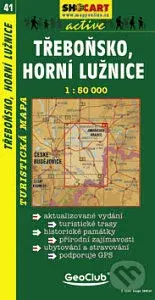 Třeboňsko, Horní Lužnice 1:50 000