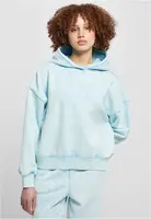 Women's oversized hooded towel balticblue