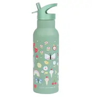 A Little Lovely Company - antikorová fľaša na pitie, 500 ml - radosť