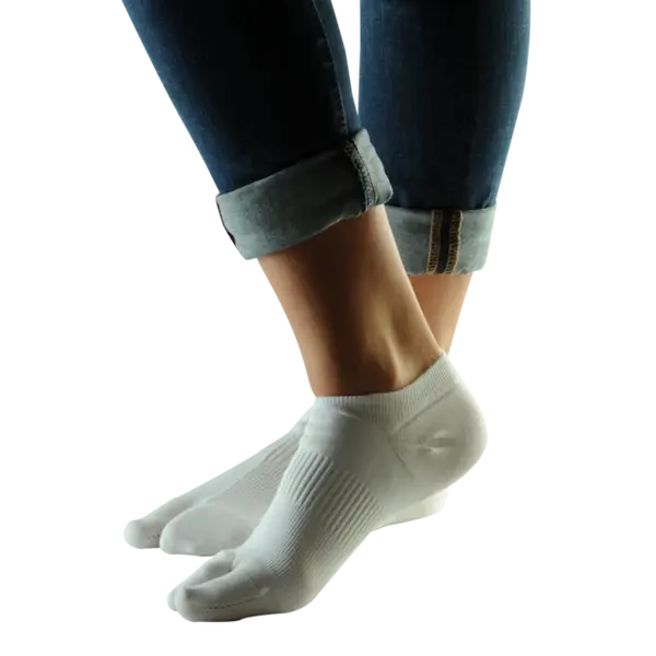 ARTHROVEN ponožky s korektorom na hallux valgus short biela - Veľkosť L