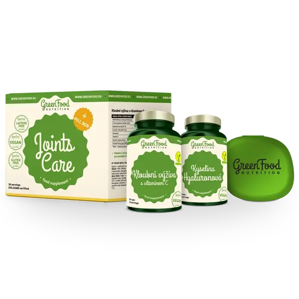 GreenFood Nutrition JOINTS CARE + Pillbox
