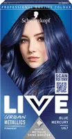 Schwarzkopf Live Urban Metallics U67 Metalická modrá